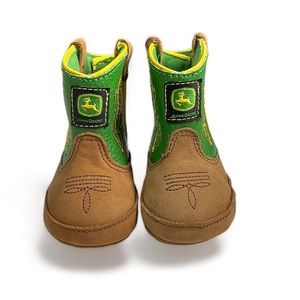 John Deere Baby Infant Leather Boots Baby 0 Months
